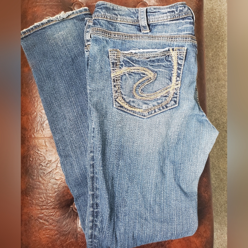 Silver jeans